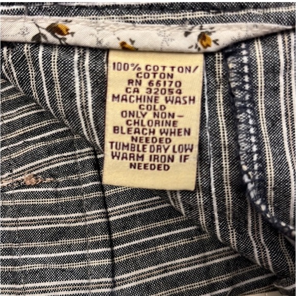 NWT Free People Pinstriped Flare Trousers size 4 - Picture 10 of 16